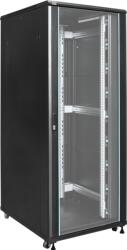 Pulsar RS4281 19" 42U 800x1000 álló rack szekrény; lapraszerelt; fekete (RS4281) - hik-online