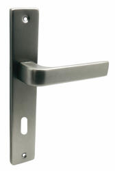Gomboss/Perfekto Soleno ajtókilincs pajzsos Nikkel 85 mm BB (25-soleno2026-81)