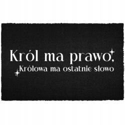 TabPrint Lábtörlő Bejárati Monokróm 40X60 Divatos Fekete Dekoráció Ajándék Nyomtatás (WYCIERACZKA MODNA HIT MONOCHROM CZARNA NADRUK)