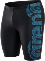 arena feel mid jammer graphic black/turquise s - uk32
