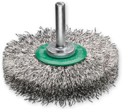 KOELNER Csapos körkefe 60x0, 3x6mm hullámos inox szálakkal