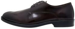 Silesco Pantofi barbati, maro, eleganti, piele naturala lacuita, cu toc, Silesco 140-SL-Maro (Marime: 39) (140-SL-Maro-39)
