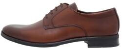 Silesco Pantofi barbati, maro, eleganti, piele naturala, cu toc, Silesco 121-S-Maro (Marime: 41) (121-S-Maro-41)