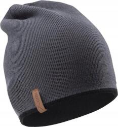 Elbrus Férfi Téli Sapka Beanie Kétoldalas Elbrus Trend Fekete-szürke (92800337272)