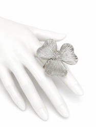 ElectraStore Inel Argintiu Wild Flower (C4927)