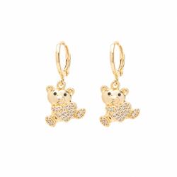 ElectraStore Cercei Cu Pandantiv Golden Pig (C4896)