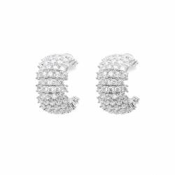 ElectraStore Cercei Placati Cu Aur Cu Zirconia Pave (C4886)