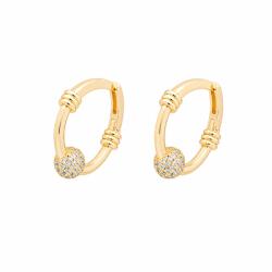 ElectraStore Cercei Aurii Cu Cristale Zirconia Isadora (C4892)
