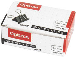 Optima Binder csipesz OPTIMA 25 mm 12 darabos (122152) - fotoland