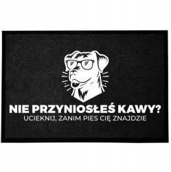 TabPrint Lábtörlő Bejárati Kényelmes Csúszásgátló Vicces Nyomtatás Fekete 40X60CM (WYCIERACZKA WITAJ W NASZYM BAŁAGANIE)