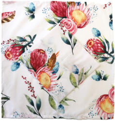  Textil szalvéta 40x40cm egzotikus virág mintával