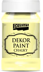 Pentart Dekor krétafesték 100 ml sárga (PA-21474)