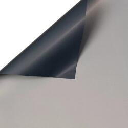  Kétszínű fólia ív 58cm x 58cm - Világos / Sötét acélkék (SDC58-7168)
