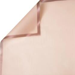  Rose gold keretes fólia ív 58 x 58cm, 20db - Púder rózsaszín (GE58-19)