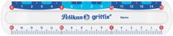 Pelikan Vonalzó 15 cm Griffix (00822275)