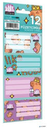 LIZZYSULI Füzetcímke, 12 db, LIZZYSULI, "Lollipop Capybara (7730001000) - alter