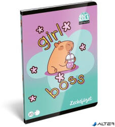 LIZZY Füzet, tűzött, A5, lecke, 40 lap, LIZZYSULI, "Lollipop Capybara (7500174000)