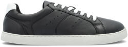 Groundies Universe Black-White Unisex Bőr Sneaker