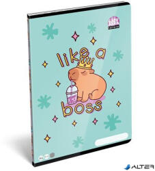 LIZZY Füzet, tűzött, A4, kockás, 32 lap LIZZYSULI, "Lollipop Capybara (7500165000) - alter