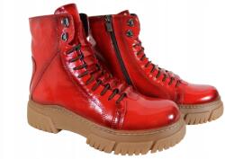 Ravini Bokacsizma Ravini 241408 természetes lakkbőr piros méret40 a Halineks-től (241408 red)