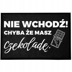 TabPrint Lábtörlő Bejárati Monokróm 40X60 Fekete Otthon Stílusos Nyomtatás Dekoráció (MONOCHROM WYCIERACZKA NADRUK DEKORACJA CZARNA)