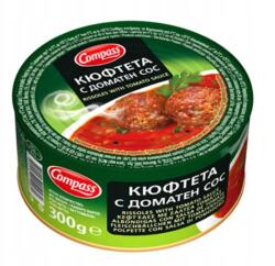 Compass Konserwa Kész Fasírt Paradicsomszószban Bolgár Étel 300g