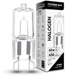 Modee Modee, ML-HG942W, Smart Lighting ECO Halogén Izzó G9 42W (630 lumen) (105912)