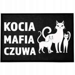 TabPrint Lábtörlő Bejárati Monokróm 40X60 Nyomtatás Divatos Fekete Ajándék Dekoráció (WYCIERACZKA NADRUK MODNA HIT CZARNA MONOCHROM)