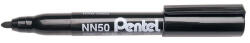 Pentel Alkoholos marker, 1, 3 mm, kúpos, PENTEL "NN50", fekete (CPENNN50AO)