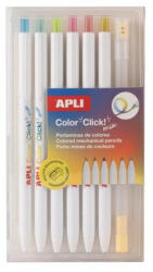 APLI Színes töltőceruza készlet, többszínű írásvonal, APLI "Color Click Mix (CLCA20549D)