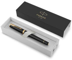 Parker Töltőtoll, arany színű klip, matt fekete színű tolltest, PARKER "Royal Urban Twist (CICPUT02)