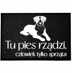 TabPrint Lábtörlő Bejárati Monokróm 40X60 Nyomtatott Ajándék Dekoráció Fekete Divatos (WYCIERACZKA NADRUK CZARNA MONOCHROM HIT MODNA)