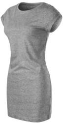 Malfini 178 Freedom női ruha sötétszürke melírozott színben (1781213)