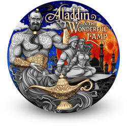  Aladdin és a varázslámpa - 2 Oz - ezüst gyűjtői érme