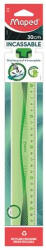 Maped Vonalzó, MAPED Flex, hajlítható, műanyag, 30 cm, zöld (VMF30Z)