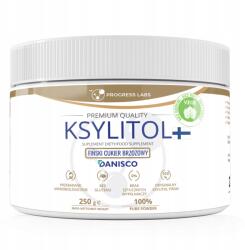 Progress Labs Xilit tiszta Finn Nyírfacukor Danisco helyettesítő cukor 250g (5907709720190)