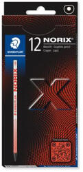 STAEDTLER Grafitceruza, HB, STAEDTLER "Norix® 181", piros (181 HB-24) - mystock