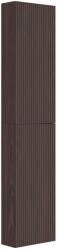  Dulap inalt suspendat Gala Canaletto 162 cm nuc negru mat (3808706)