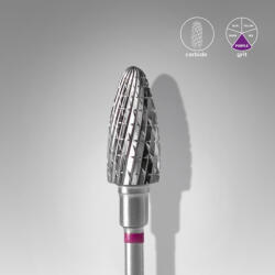 2M Beauty Capat freza carbid Staleks Expert medie 6 mm - 504