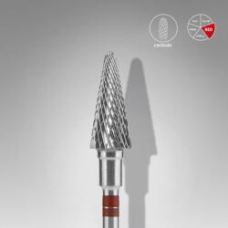 2M Beauty Capat freza carbid Staleks Expert fina 6 mm - 495