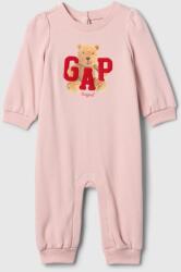 GAP Бебешки гащеризон с лого GAP GAP | Rozov | Момичешки | 3-6 месеца - zoot - 61,39 лв