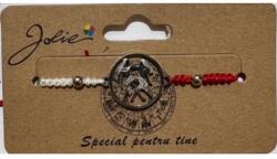 Jolie Martisor bratara zodiac, Jolie, 5x9 cm, Gemeni (124032)