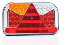 Fristom Utánfutó hátsólámpa LED-es 12-24V BAL oldal Hj. +Fék+Index+Tolató+Köd+Háromszögpr. 240x140mm vast. : 55mm (FT-170L NT LED) (FT-170LNTLED) - jarmulampa