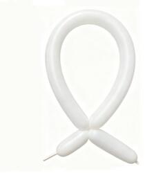 Flippy Baloane de Modelaj, Flippy, Set 50 bucati, Model Standard, din Latex, 30 x 1.5 cm, 1.8 g per unitate, pana la 150 cm, Alb (162103)