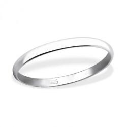Flippy Inel din Argint 925, Jolie Silver, Model Verighetă Simplă, Design Subțire, Finisaj Lucios, Mărimea 48, Argintiu (06855)