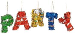Flippy Pinata Mini PARTY, Flippy, Accesoriu pentru Petrecere Set 5 Bucati din Hartie Creponata si Carton, Pinata pentru Petreceri, 61 x 43 x 8 cm, Multicolor (161650)
