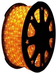 Flippy Instalatie Craciun, 28 m, 672 Led-uri, Furtun Luminos, Alb cald, Transformator, Sectionabila, 220 V, Flippy (110200)