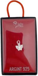 Jolie Silver Pandativ din Argint 925, Jolie Silver, pentru Dama, Model Fluturas Minizirconii, 0.7 g, Design Fin si Elegant, Argintiu (126065)