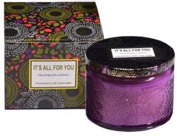 Flippy Lumanare Parfumata, Flippy, Model Borcan, Mov, Aroma de Ceai Alb (134515)