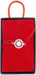 Flippy Bratara Martisor Argint 925, Jolie, Model Soare, cu Snur Rosu Ajustabil, 1.4 g, Argintiu (126023)